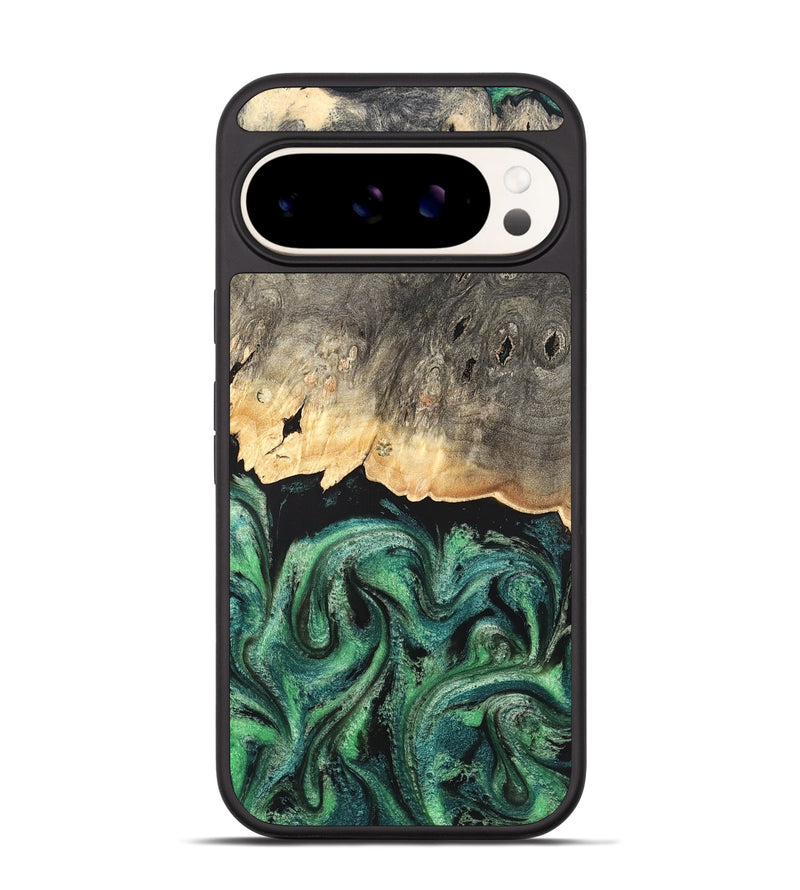 Pixel 9 Wood Phone Case - Betsy (Green, 820144)