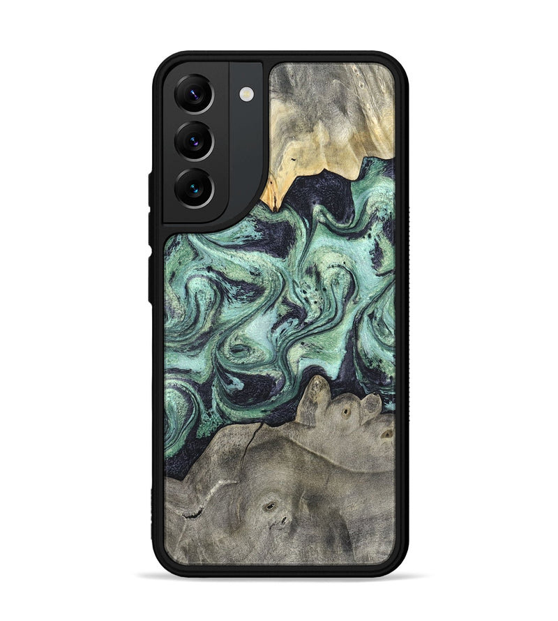 Galaxy S22 Plus Wood Phone Case - Artie (Green, 820145)