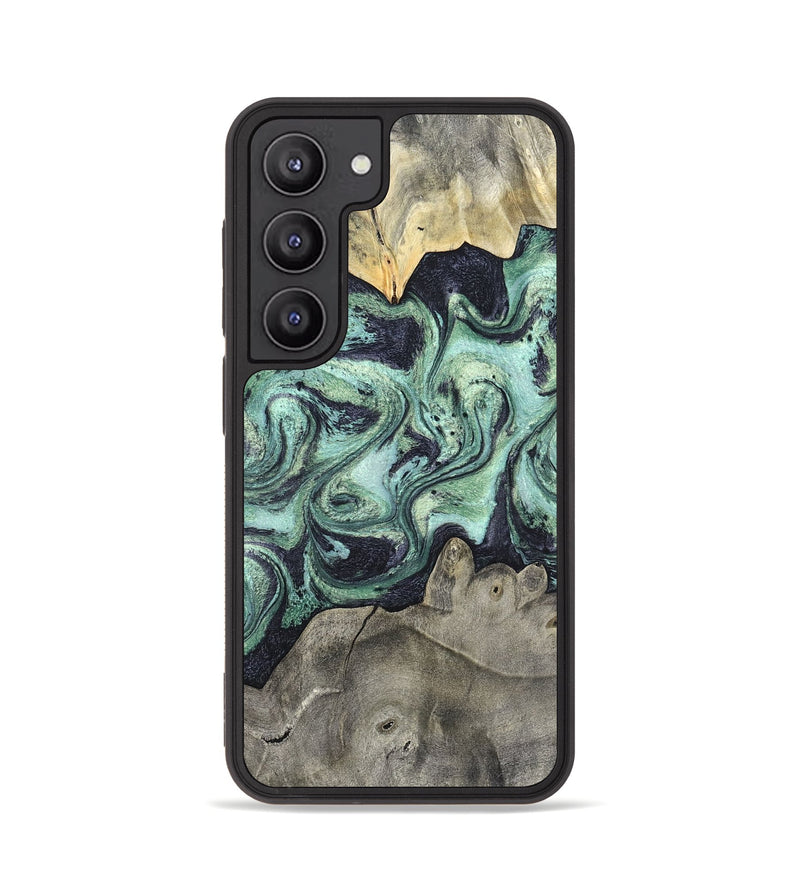 Galaxy S23 Wood Phone Case - Artie (Green, 820145)