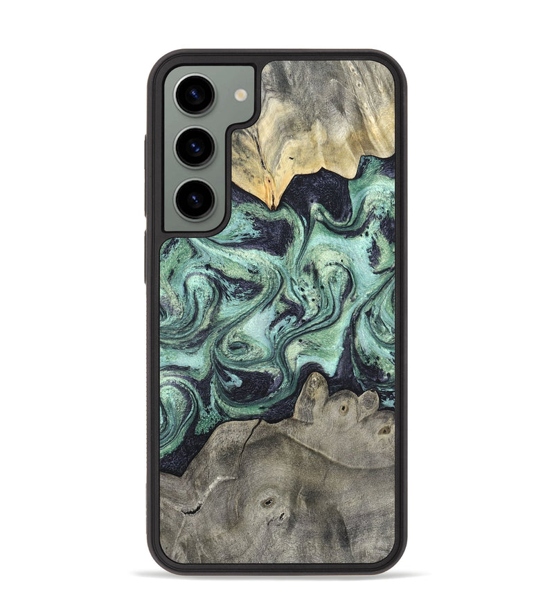 Galaxy S23 Plus Wood Phone Case - Artie (Green, 820145)