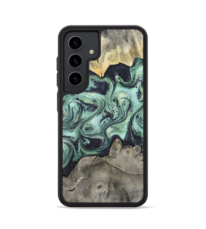 Galaxy S24 Wood Phone Case - Artie (Green, 820145)