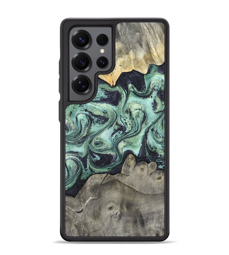 Galaxy S25 Ultra Wood Phone Case - Artie (Green, 820145)
