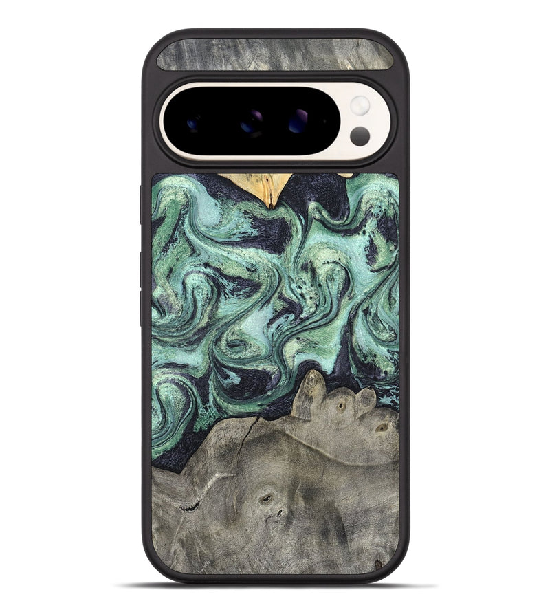 Pixel 9 Pro XL Wood Phone Case - Artie (Green, 820145)
