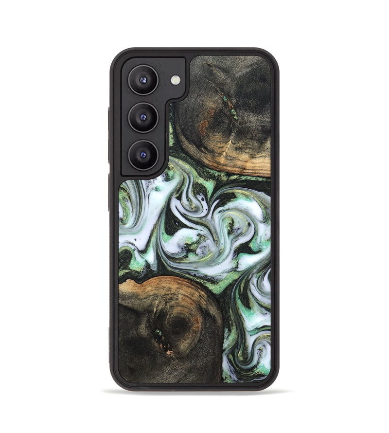 Galaxy S23 Wood Phone Case - Lyra (Green, 820147)