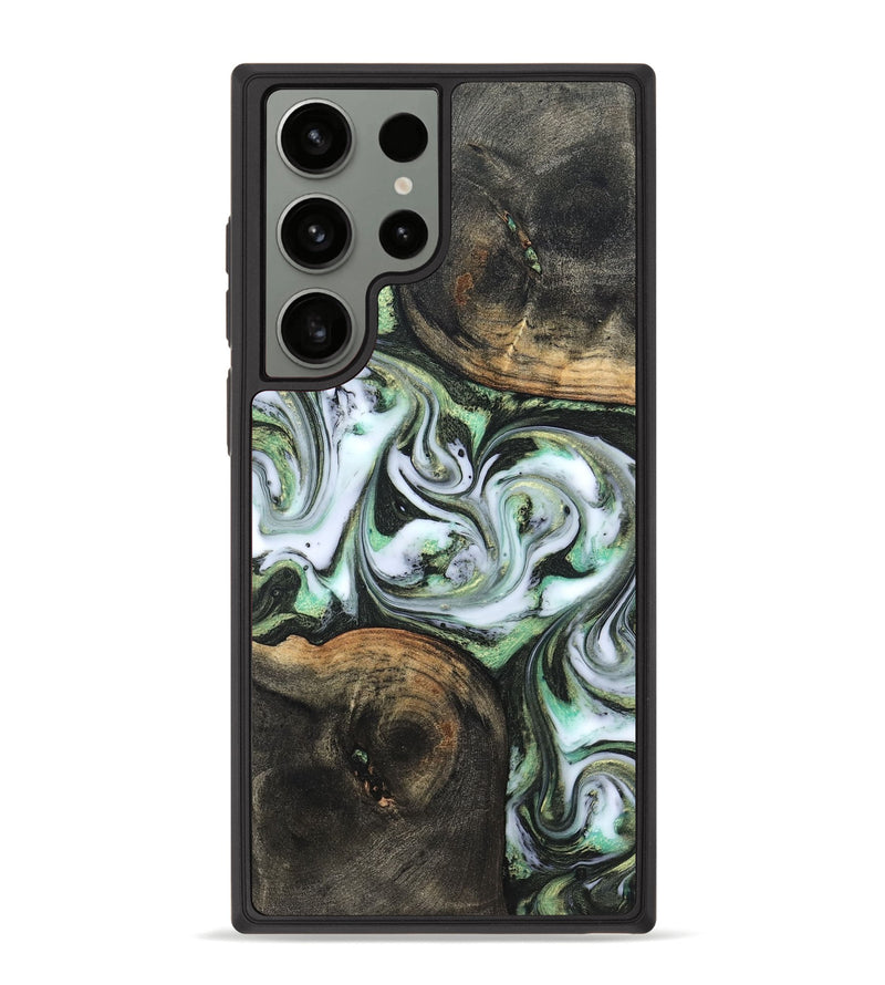 Galaxy S23 Ultra Wood Phone Case - Lyra (Green, 820147)
