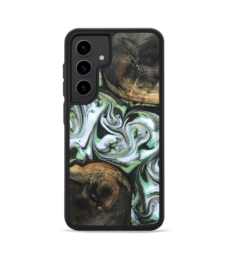 Galaxy S24 Wood Phone Case - Lyra (Green, 820147)