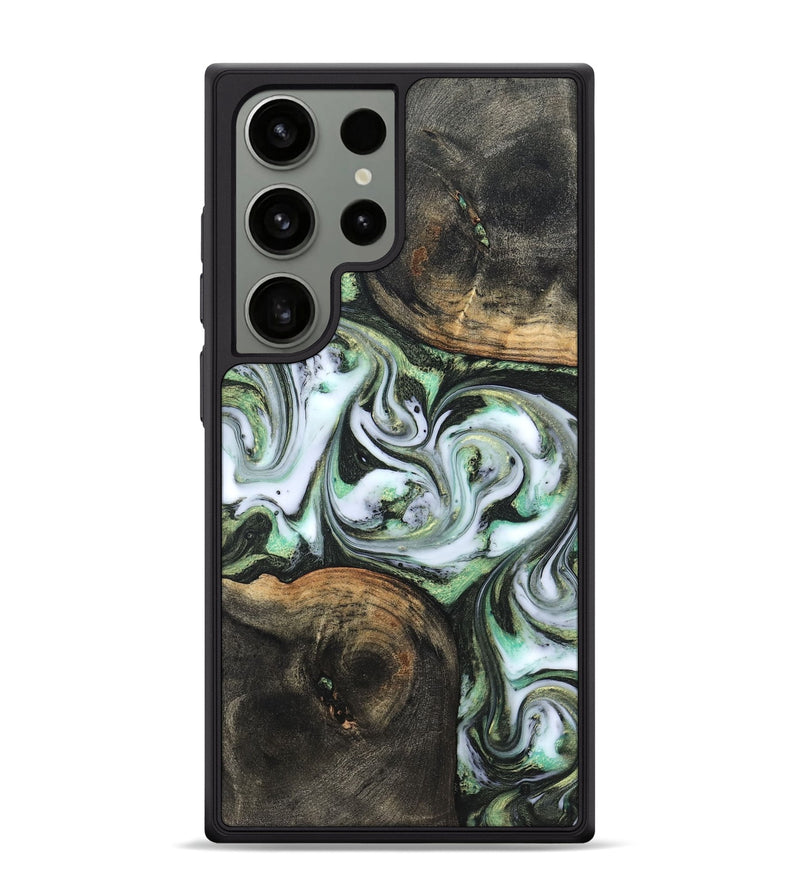 Galaxy S24 Ultra Wood Phone Case - Lyra (Green, 820147)