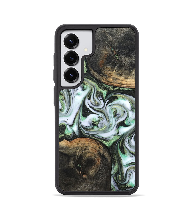 Galaxy S25 Wood Phone Case - Lyra (Green, 820147)