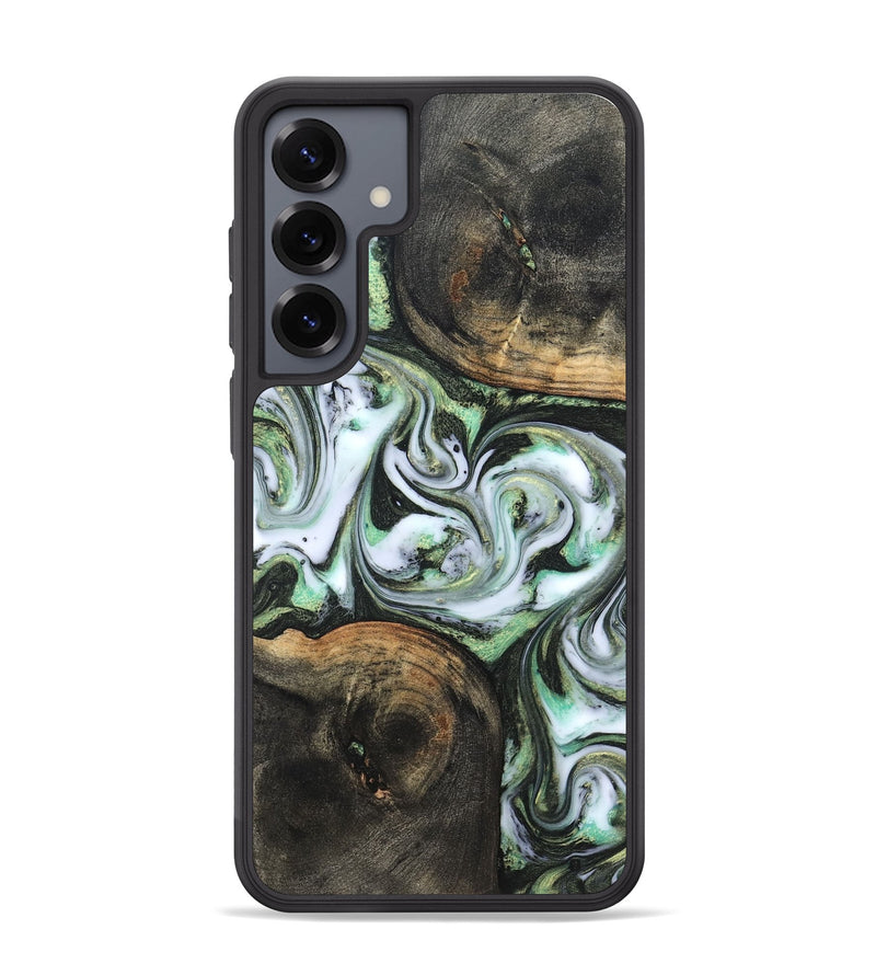 Galaxy S25 Plus Wood Phone Case - Lyra (Green, 820147)