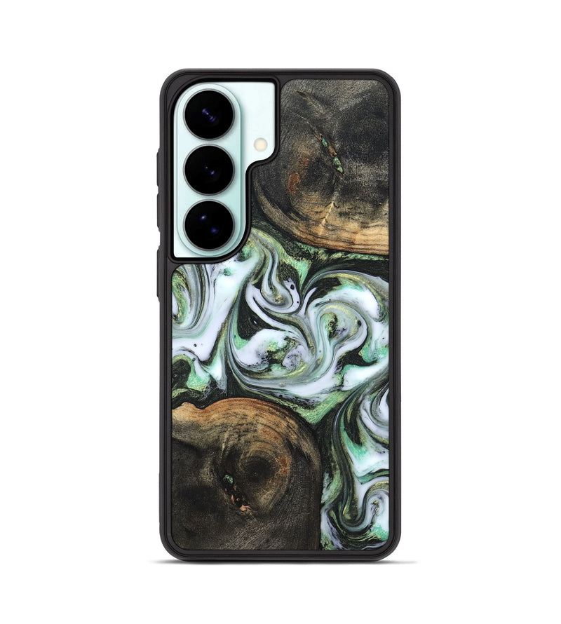 Galaxy S26 Wood Phone Case - Lyra (Green, 820147)