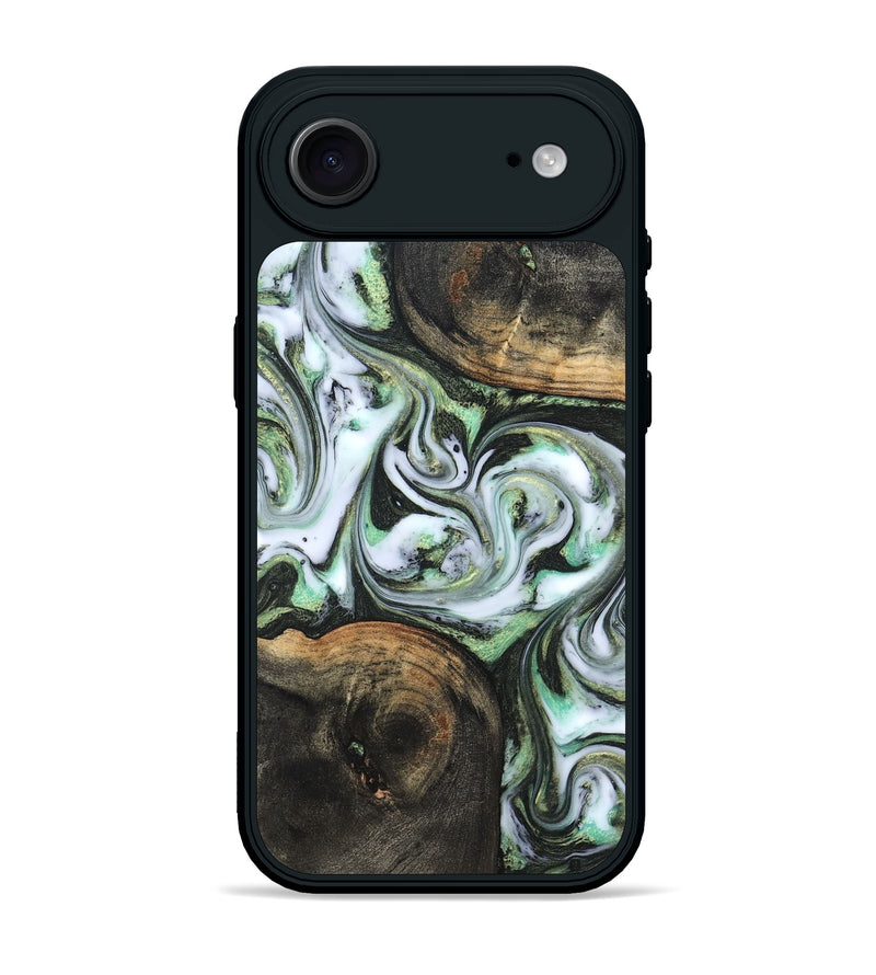 iPhone 17 Air Wood Phone Case - Lyra (Green, 820147)