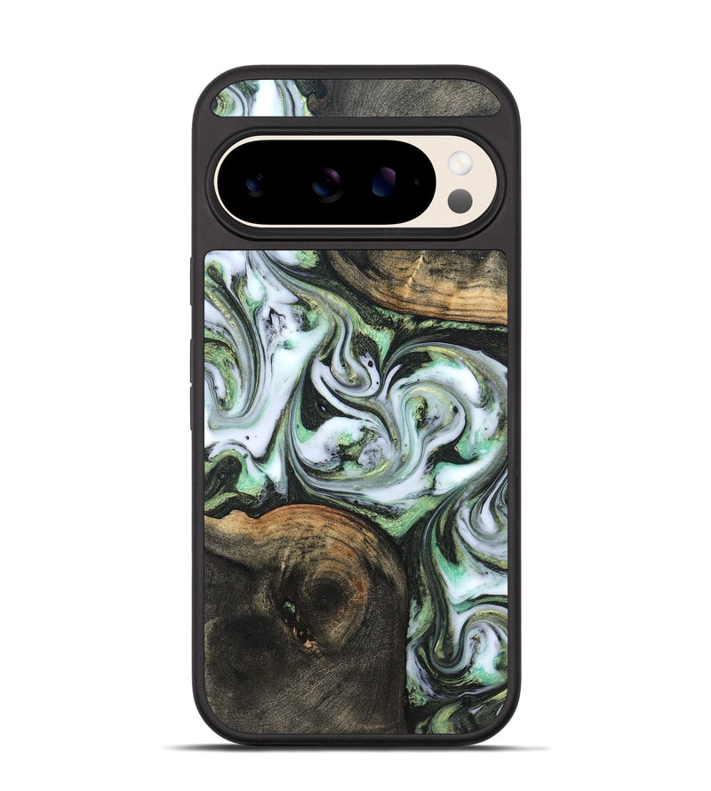 Pixel 10 Wood Phone Case - Lyra (Green, 820147)