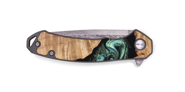 EDC Wood Pocket Knife - Dixie (Green, 820148)