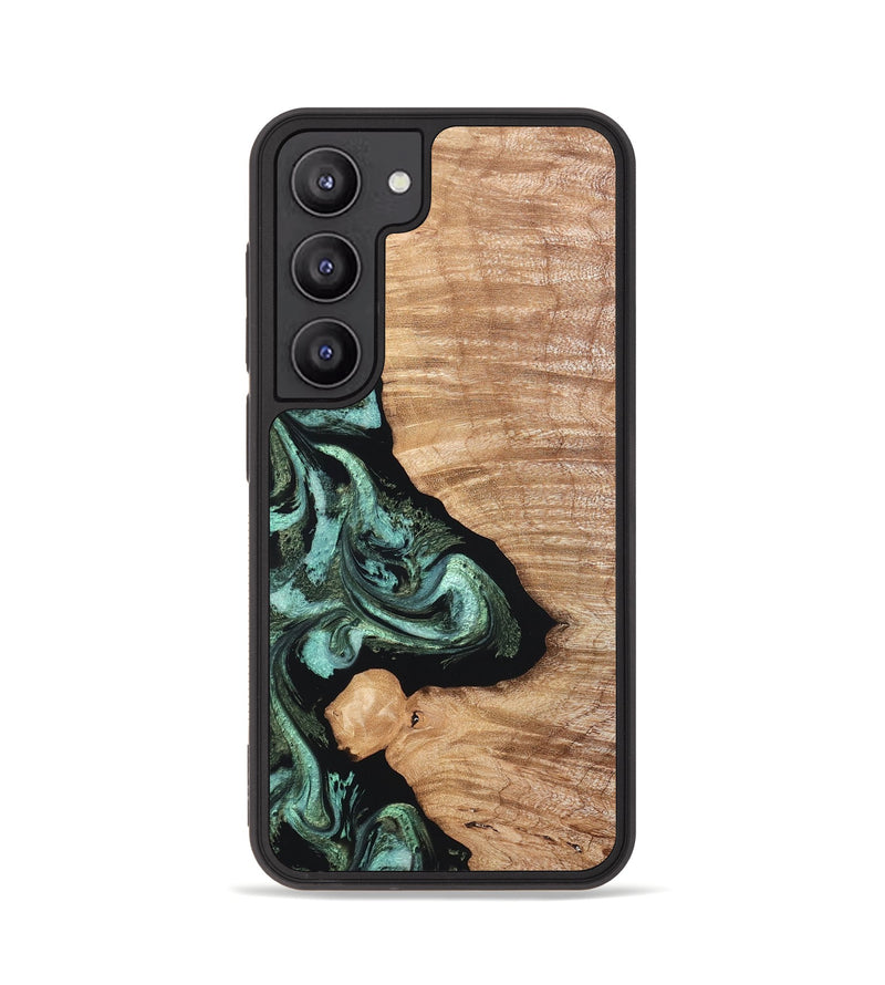 Galaxy S23 Wood Phone Case - Dixie (Green, 820148)