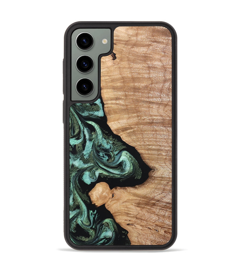 Galaxy S23 Plus Wood Phone Case - Dixie (Green, 820148)