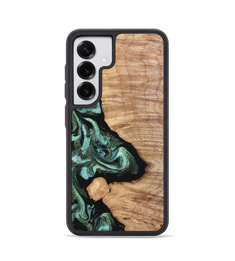 Galaxy S25 Wood Phone Case - Dixie (Green, 820148)