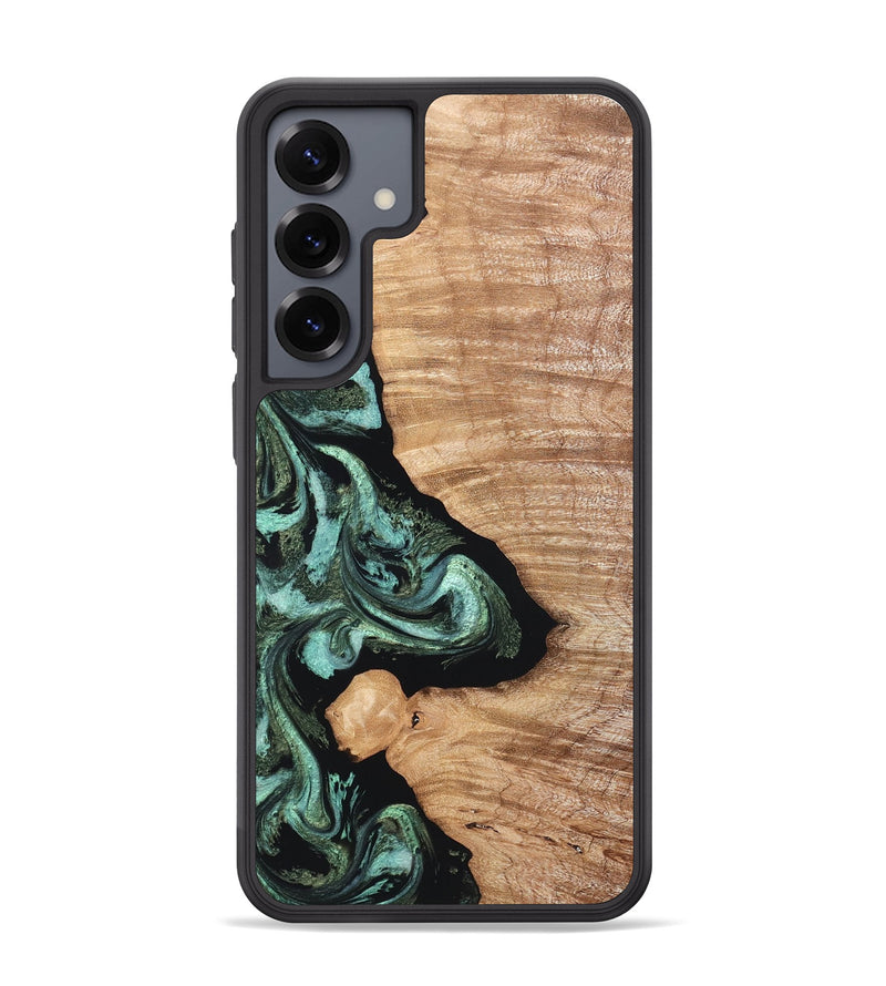 Galaxy S25 Plus Wood Phone Case - Dixie (Green, 820148)