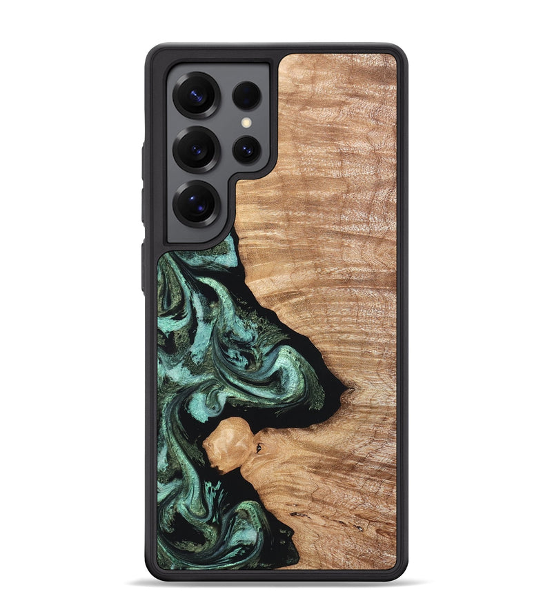 Galaxy S25 Ultra Wood Phone Case - Dixie (Green, 820148)