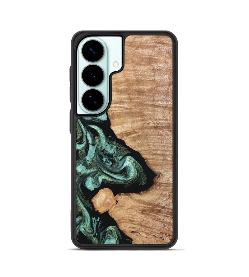 Galaxy S26 Wood Phone Case - Dixie (Green, 820148)