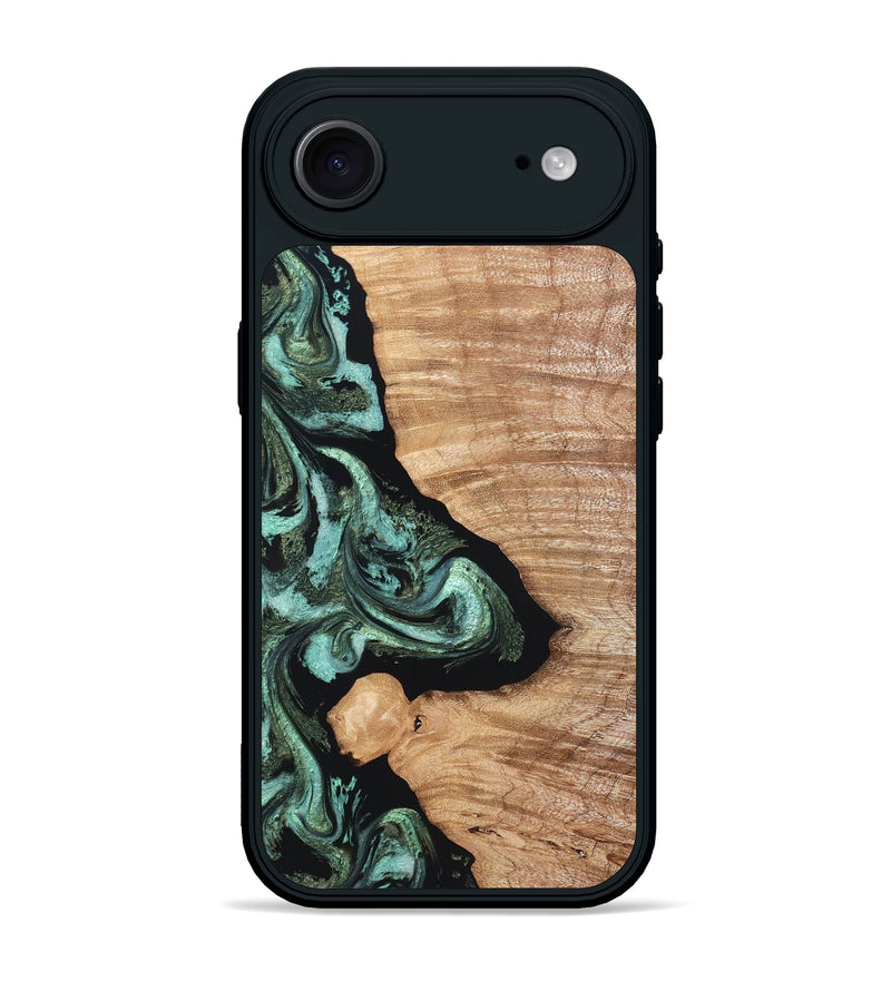 iPhone 17 Air Wood Phone Case - Dixie (Green, 820148)