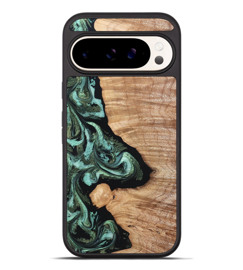 Pixel 10 Pro XL Wood Phone Case - Dixie (Green, 820148)