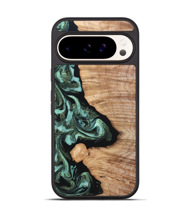 Pixel 9 Wood Phone Case - Dixie (Green, 820148)