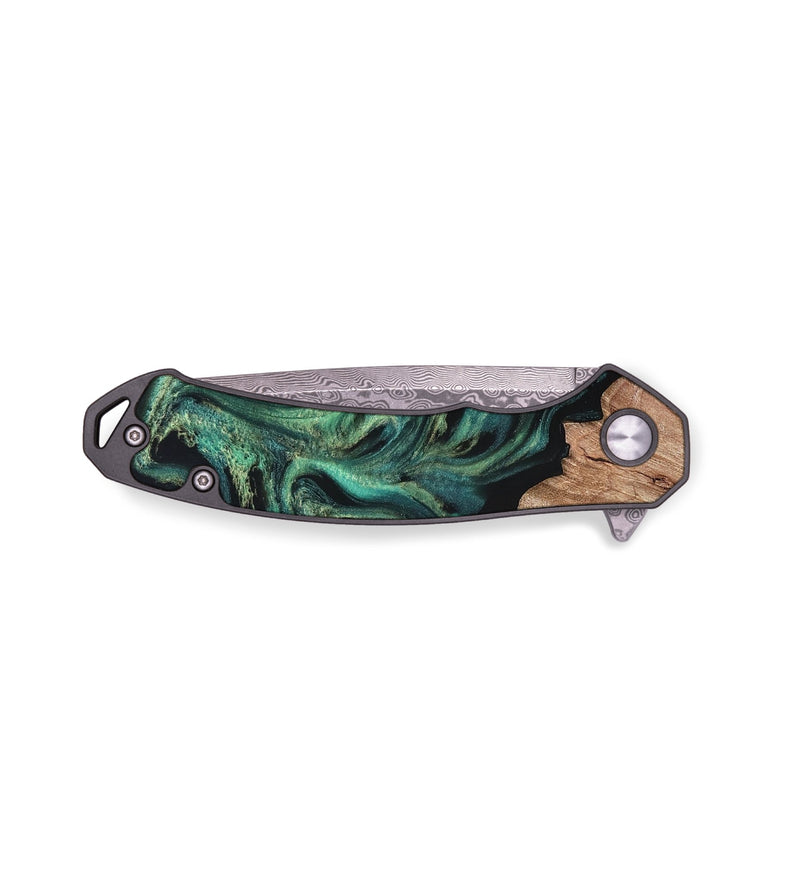 EDC Wood Pocket Knife - Bryant (Green, 820149)