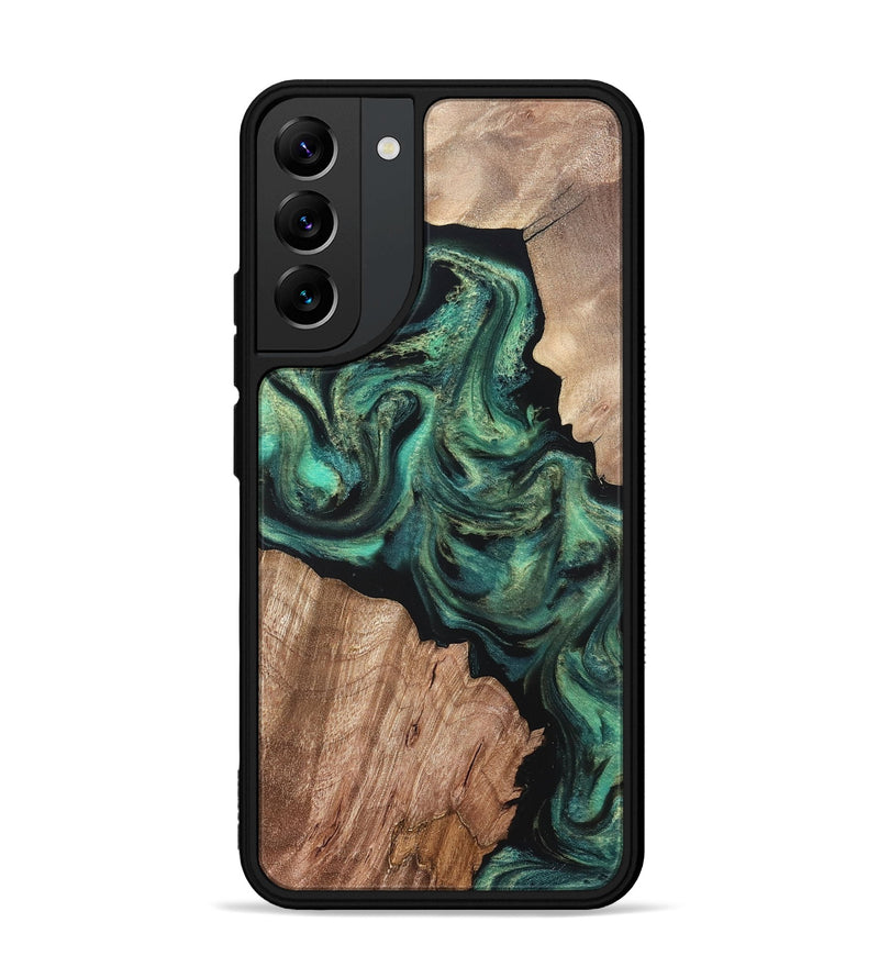 Galaxy S22 Plus Wood Phone Case - Bryant (Green, 820149)
