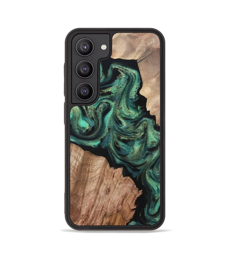 Galaxy S23 Wood Phone Case - Bryant (Green, 820149)