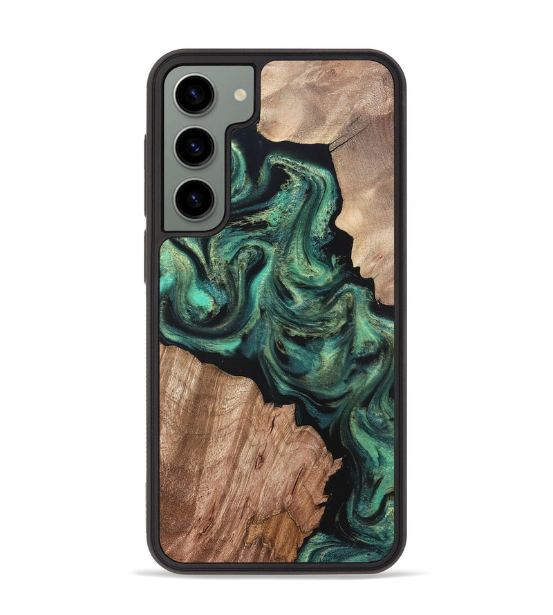 Galaxy S23 Plus Wood Phone Case - Bryant (Green, 820149)