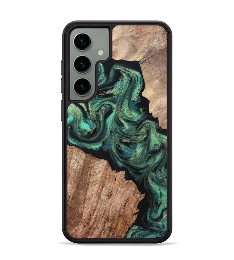 Galaxy S24 Plus Wood Phone Case - Bryant (Green, 820149)