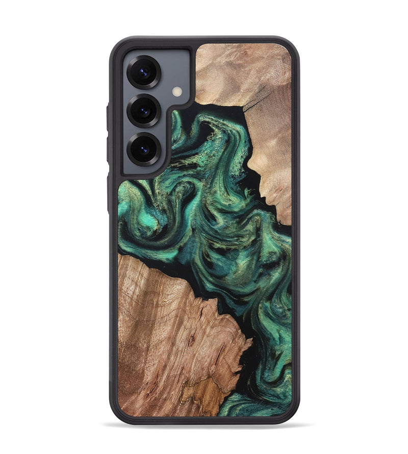 Galaxy S25 Plus Wood Phone Case - Bryant (Green, 820149)