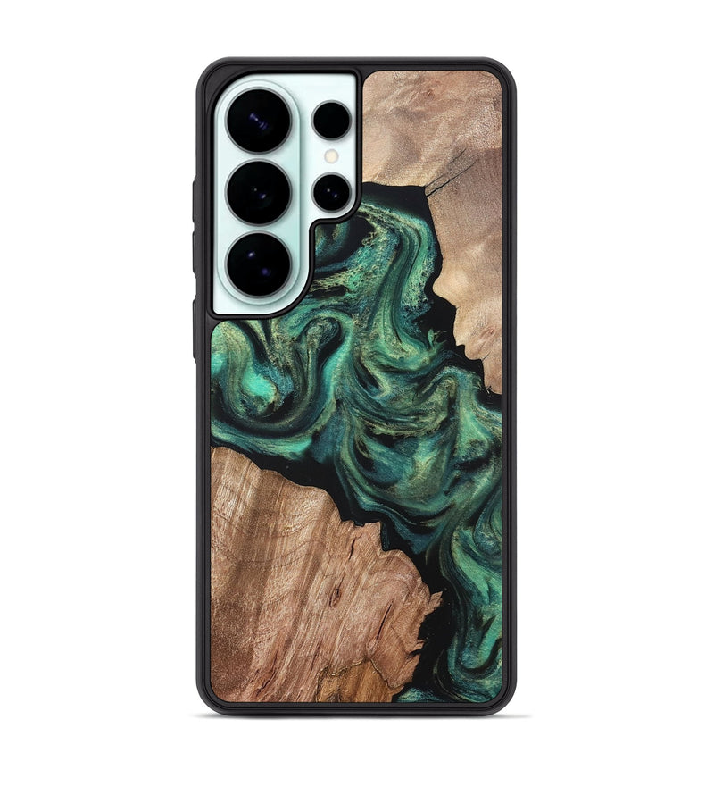Galaxy S26 Ultra Wood Phone Case - Bryant (Green, 820149)