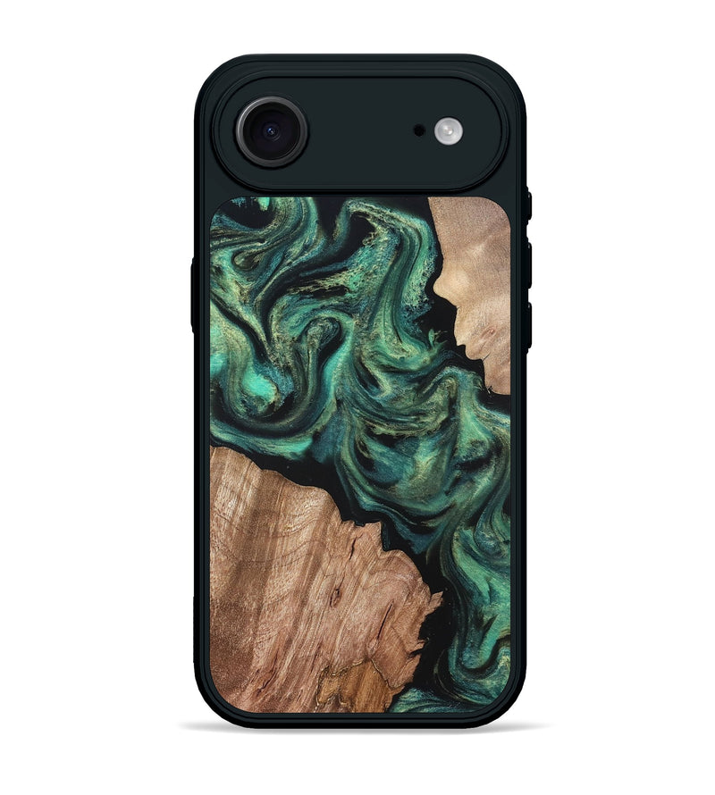 iPhone 17 Air Wood Phone Case - Bryant (Green, 820149)