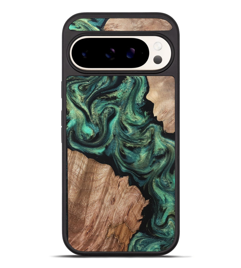 Pixel 10 Pro XL Wood Phone Case - Bryant (Green, 820149)