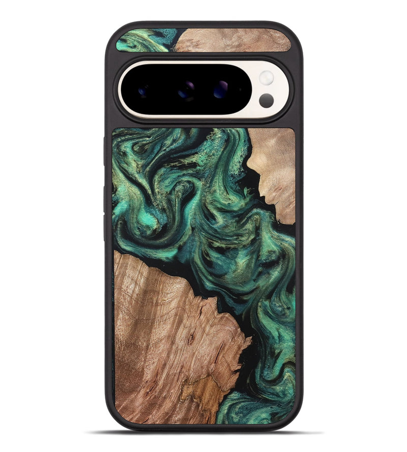 Pixel 9 Pro XL Wood Phone Case - Bryant (Green, 820149)