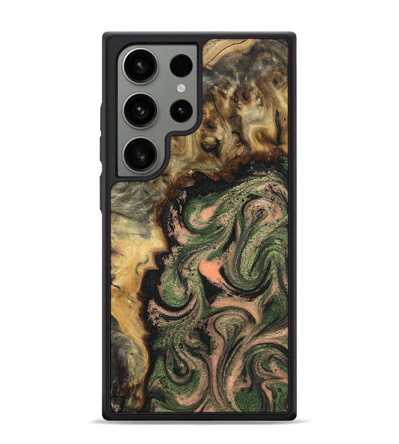 Galaxy S24 Ultra Wood Phone Case - Tyree (Green, 820151)