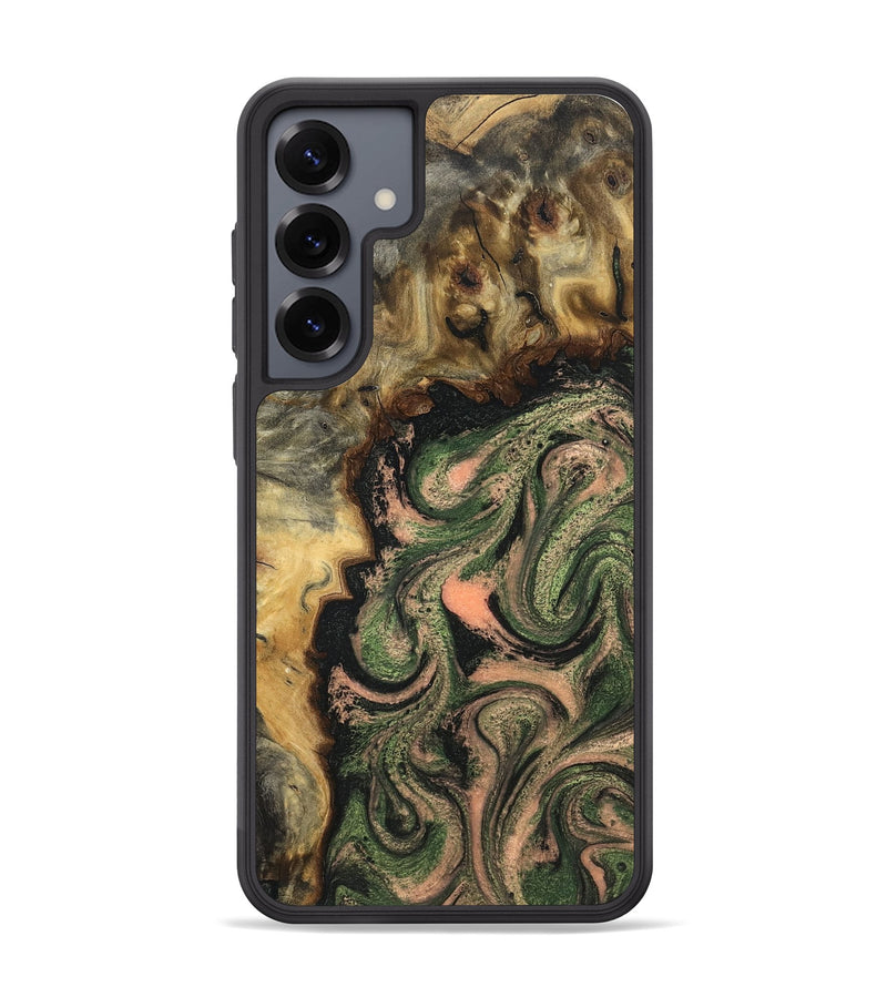 Galaxy S25 Plus Wood Phone Case - Tyree (Green, 820151)