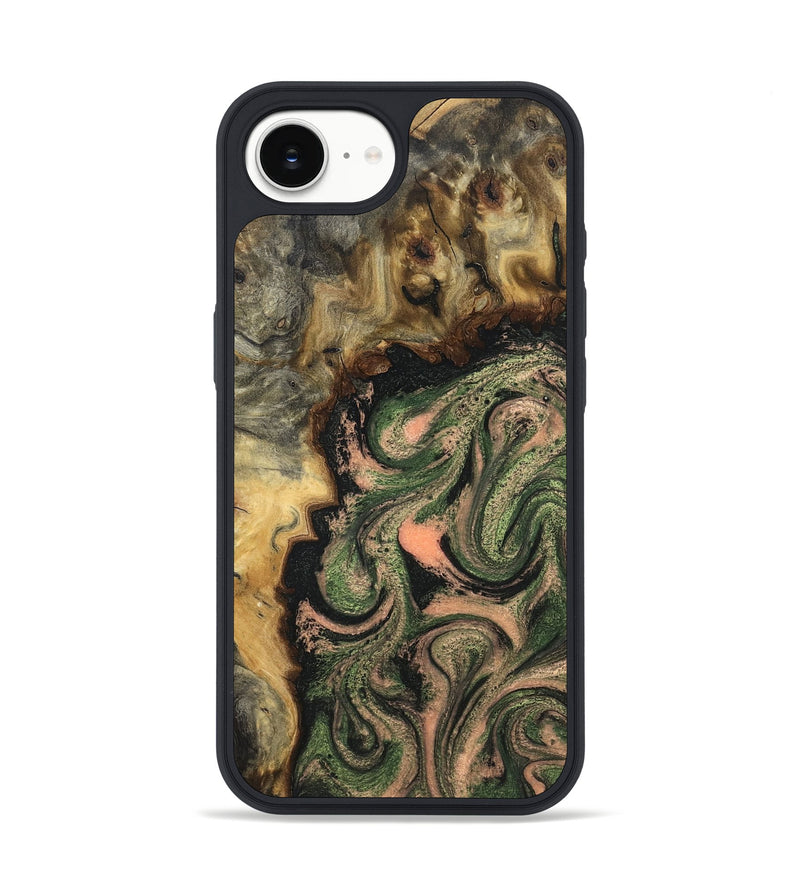 iPhone 17e Wood Phone Case - Tyree (Green, 820151)