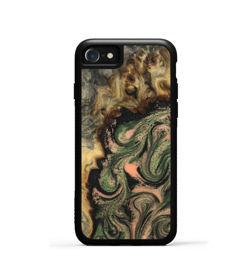 iPhone SE Wood Phone Case - Tyree (Green, 820151)