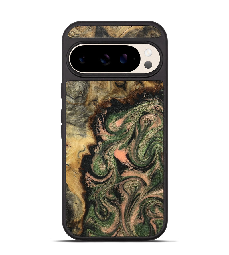 Pixel 10 Pro Wood Phone Case - Tyree (Green, 820151)