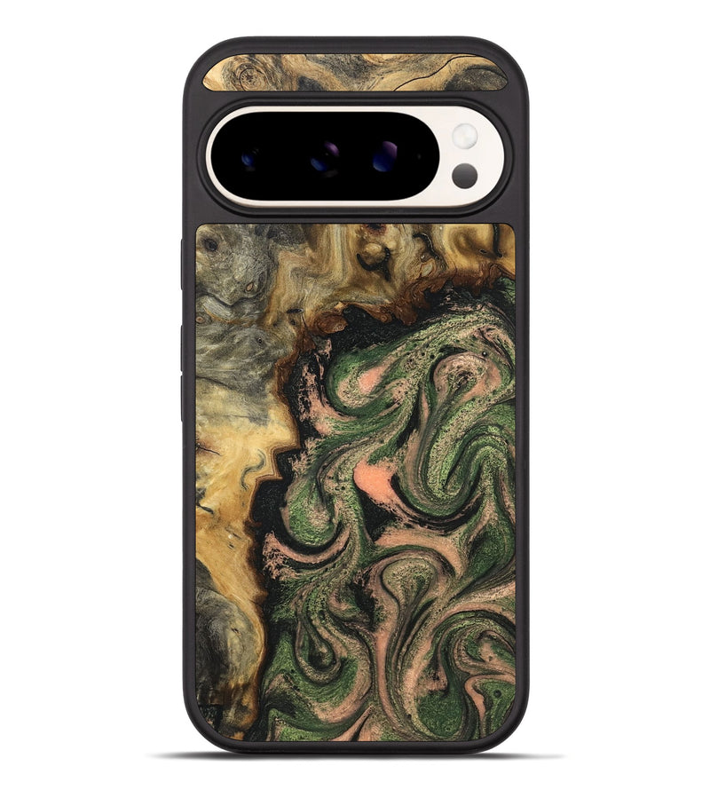 Pixel 10 Pro XL Wood Phone Case - Tyree (Green, 820151)