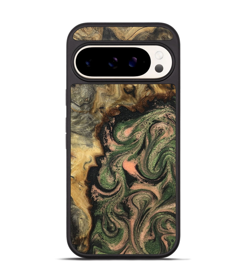 Pixel 9 Wood Phone Case - Tyree (Green, 820151)