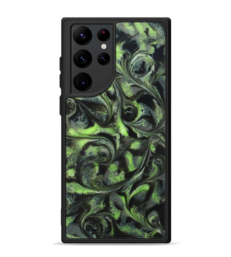 Galaxy S22 Ultra ResinArt Phone Case - Buck (Green, 820152)