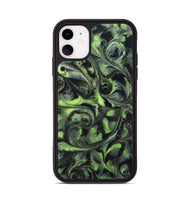 iPhone 11 ResinArt Phone Case - Buck (Green, 820152)