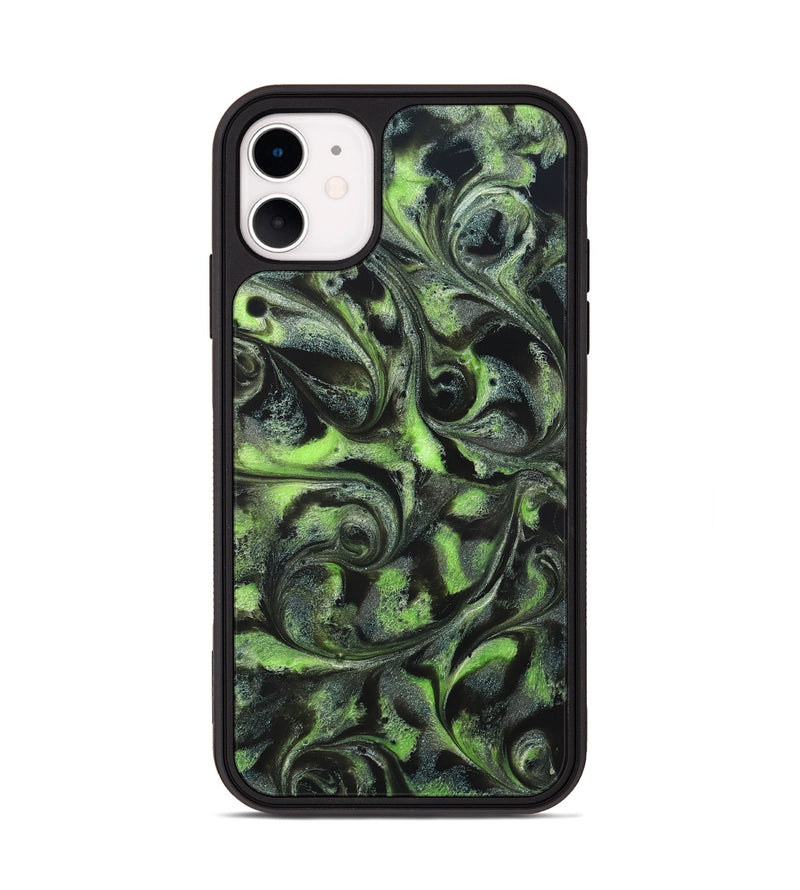 iPhone 11 ResinArt Phone Case - Buck (Green, 820152)
