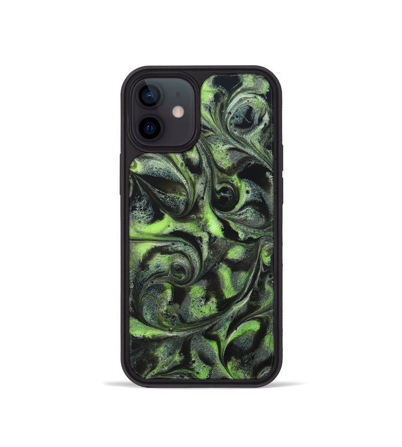 iPhone 12 mini ResinArt Phone Case - Buck (Green, 820152)