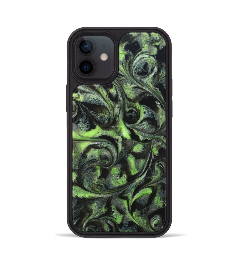 iPhone 12 ResinArt Phone Case - Buck (Green, 820152)