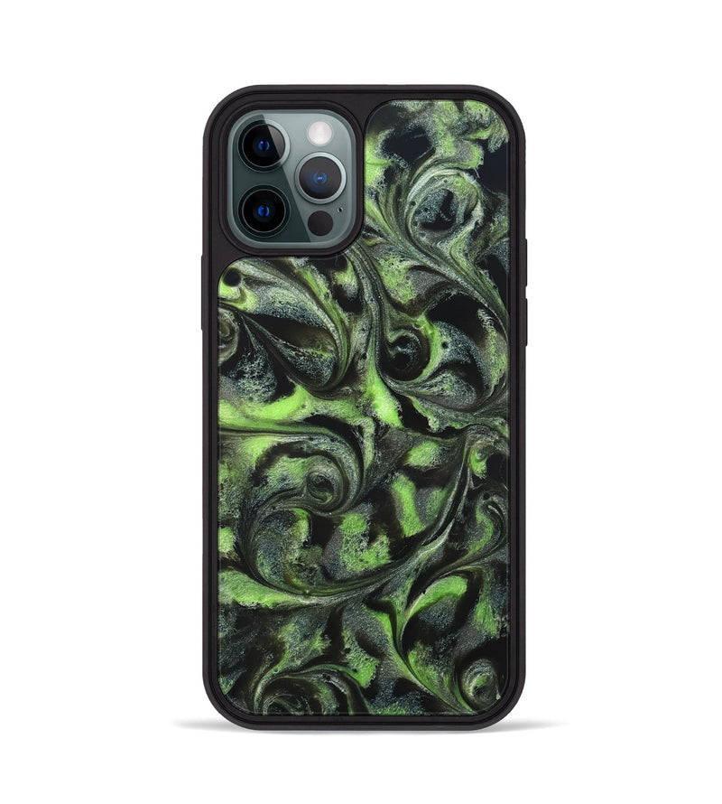 iPhone 12 Pro ResinArt Phone Case - Buck (Green, 820152)