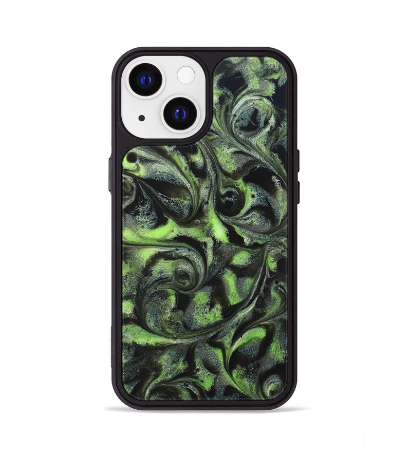 iPhone 13 ResinArt Phone Case - Buck (Green, 820152)